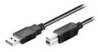 M-Cab Kabelis USB Goobay USB-A - micro-B 3 m Juodas (93654)