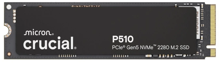 SSD Crucial P510 1TB PCie 5.0 NVMe Tray