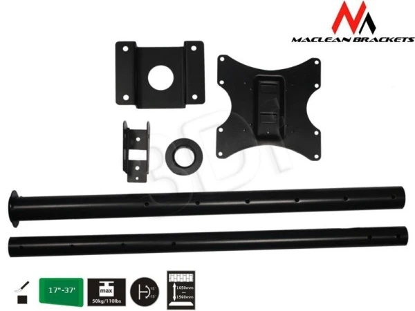 Maclean MC-580 aukštos kokybės mobiliojo televizoriaus LCD / LED ekranų laikiklis