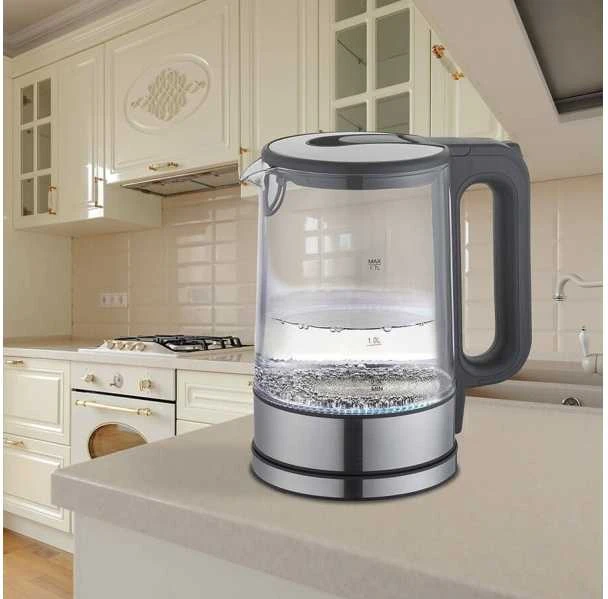 Maestro MR053 electric virdulys 1.7 L 2200 W Juodas, Transparent