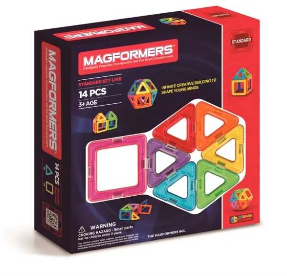 Magformers Klocki 14 dalių blokeliai