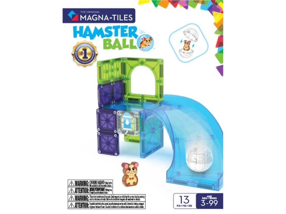 MAGNA-TILES Magnetinis konstruktorius „Žiurkėno kamuolys“, 13 det.