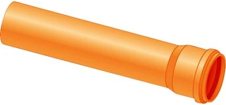 Solar Plus Magnaplast Vamzdis su išorinio nuotekų puodelis KKEM šerdis pučiamas klasė B 160mm 2m (22020)
