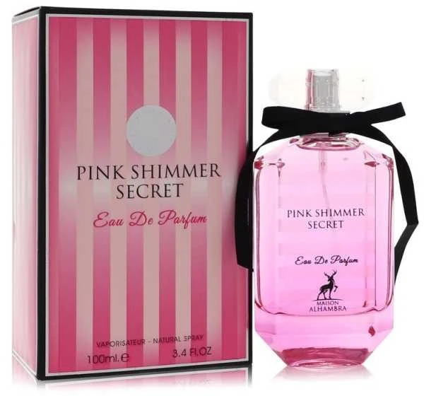Maison Alhambra Rožinė Shimmer Secret EDP parfumuotas vanduo moterims, 100 ml