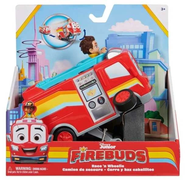 Maki „Firebuds“ veiksmo transporto priemonė – Bo ir Blyksnis