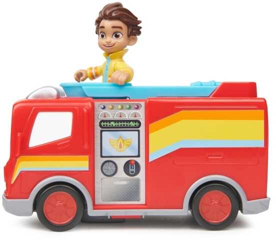 Maki „Firebuds“ pagrindinė transporto priemonė – Bo ir Flash