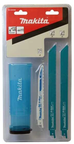 Makita Tiesinio pjūklo pjūklelių komplektas 6 Vnt. Metalui B-44448