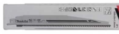 Makita B-49840-10 Tiesinio pjūklo pjūklelis TC/HM 228x1,25mm, (6-8tpi), 10 vnt. , medžiui su medvaržčiais, metalui., Stiklo audiniui (<175 mm)