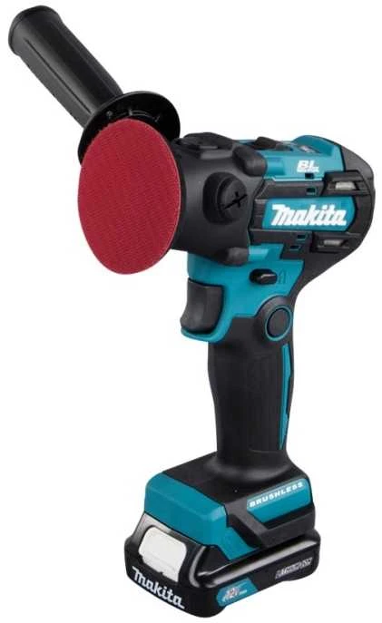 Makita PV301DZ Akumulatorinis poliruoklis 12Vmax CXT, 75MM, BL motor, Be akumuliatorių ir kroviklio!!!!