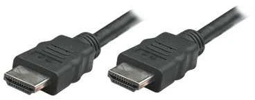 StarTech MANHATTAN HDMI kabelis, 3,0 m, HDMI 1.4 kištukas HDMI 1.4 kištukas, ekranuotas, Juodas, 323222