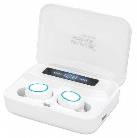 MANHATTAN Sound Science Bluetooth In-Ear-Ausinės baltas