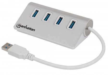 HUB USB Manhattan 4x USB-A 3.0 (163767)