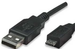StarTech Manhattan 1,8m USB 2.0 A/Micro-B USB laidas 1,8m USB A Micro-USB B Juoda