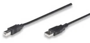 StarTech Kabelis USB Manhattan USB-A - 0.5 m Juodas (374507)