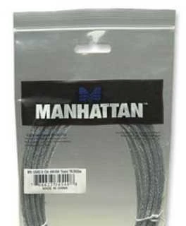 StarTech Manhattan 345408 USB kabelis 5 m 2.0 USB A USB B Sidabras