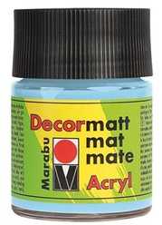 Marabu Marabu Decormatt Acryl, 50 ml, mėlynas, matinis, butelis, atsparus oro sąlygoms