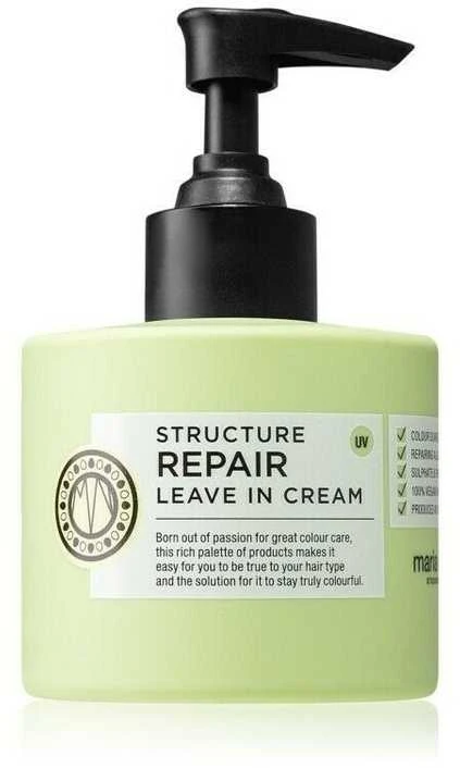 Maria Nila Structure Repair Leave In Kreminis nenuplaunama priemonė plaukams, 200 ml
