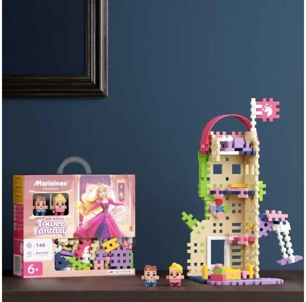 Marioinex Mini vaflių kaladėlės Tower of Fantasy 148 vnt 2 figūrėlės ZA5493