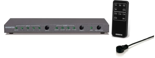 Marmitek Connect 621 UHD 2.0 HDMI jungiklis 4 in/1 out 4K60
