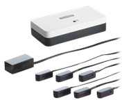 Marmitek Invisible Control 6, Garsas, TV, TV imtuvas, TV priedėlis, Juoda, Balta, 10 m, 60°, 30–60 kHz, DC, USB