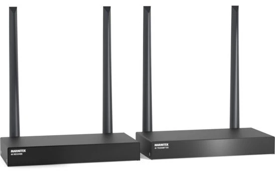 Marmitek TV Anywhere Wireless 4K Pro, 3840 x 2160 pikselių, AV siųstuvas ir imtuvas, 50 m, belaidis, juodas