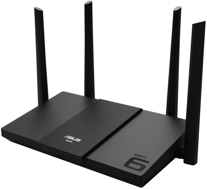 ASUS RT-AX50, WiFi 6 Extendable Maršrutizatorius, AiMesh, 1xWAN, 3xLAN