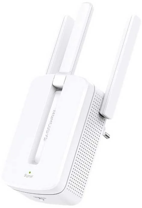 TP-Link „Mercusys“ | „Wi-Fi“ diapazono ilgintuvas | MW300RE | 802.11n | 2,4 GHz | 300 Mbit/s | be PoE | Antenos tipas: 3 išorinės
