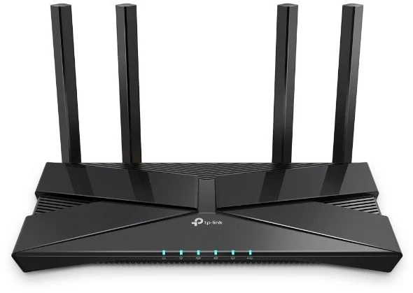 TP-Link Archer AX1800 maršrutizatorius Wi-Fi 6 dviejų dažnių, juodas