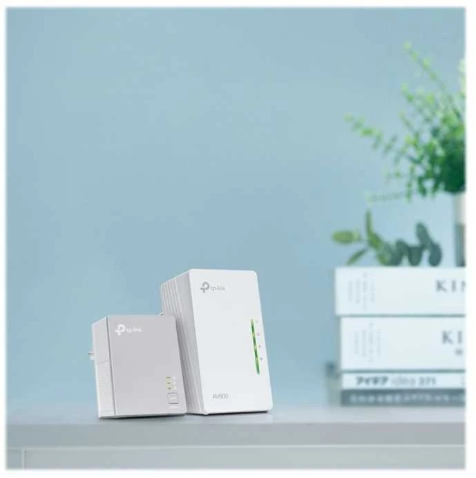 TP-LINK Powerline Wi-Fi rinkinys TL-WPA4221 KIT 10/100 Mbit/s, Ethernet LAN (RJ-45) jungtys 2, 802.11n, 2.4GHz, Wi-Fi duomenų perdavimo sparta (maks.) 600 Mbit/s