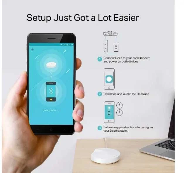 Maršrutizatorius TP-Link Deco M9 Plus 3vnt.