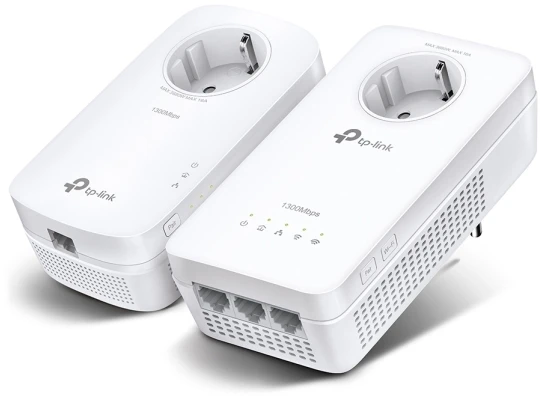 Maršrutizatorius Adapterio maitinimo linija TP-Link TP-Link TL-WPA1300P KIT(DE) KIT AV1300 Powerline 2er WLAN AC