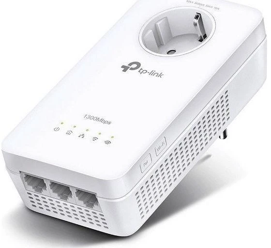 TP-LINK | AV1300 gigabito „Passthrough Powerline“ kintamosios srovės „Wi-Fi“ rinkinys | TL-WPA8631P rinkinys | 1300 Mbps | Ethernet LAN (RJ-45) jungtys 3 | 802.11ac | Papildomas lizdas