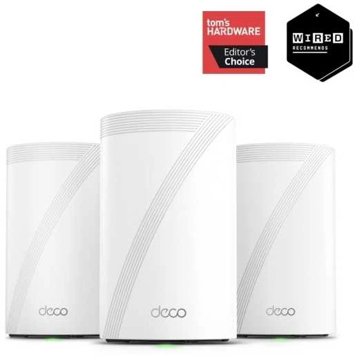 Maršrutizatorius TP-Link Deco BE68 (3 vnt. pakuotė)