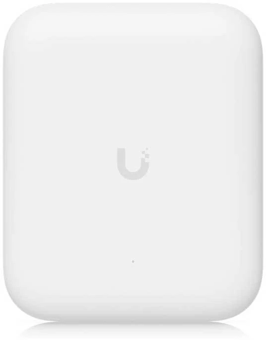Maršrutizatorius UBIQUITI U7 PRO LAUKO SĄLYGOMS, VISOMS ORO SRAUTO, IP67, WIFI 7 AP SU 6 ERDVINIAIS SRAUTAIS, INTEGRUOTA KRYPTINĖ SUPER ANTENA IR ŠARNYRINIU Tvirtinimo Laikikliu