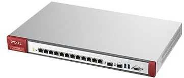 Šakotuvas Zyxel Ugniasienė ATP700-EU102F ATP 12Gigabit User 2xSFP 2xUSB 1Y Bundle