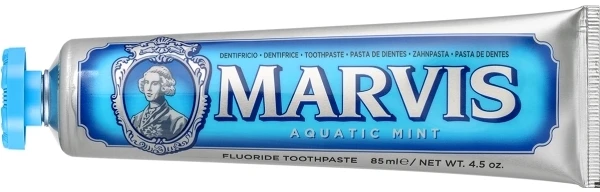 Marvis Aquatic Mint Jūros gaivos skonio dantų pasta, 85 ml