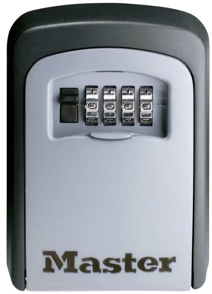 Master Lock Skaitmeninis sieninis seifas raktams su kodiniu užraktu, pakabinamas