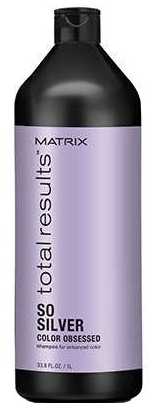 Matrix Total Results Color Obsessed So Sidabrinis Šampūnas, 1000 ml