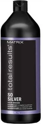 Matrix Audio Matrix Total Results So Sidabrinis Conditioner - Kondicionierius sidabrinių plaukų spalvos išlaikymui 1000ml Moterims