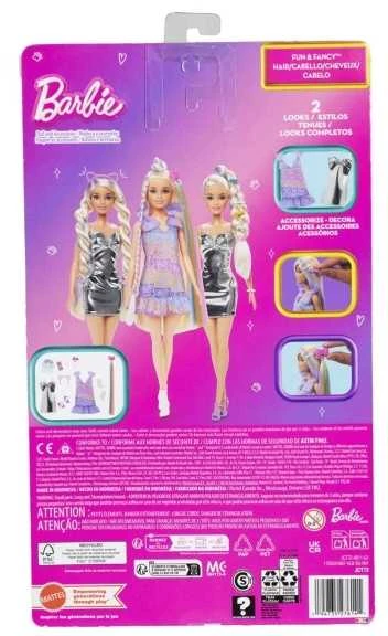 Mattel BARBIE HAIR PLAY lėlė (JCT72)