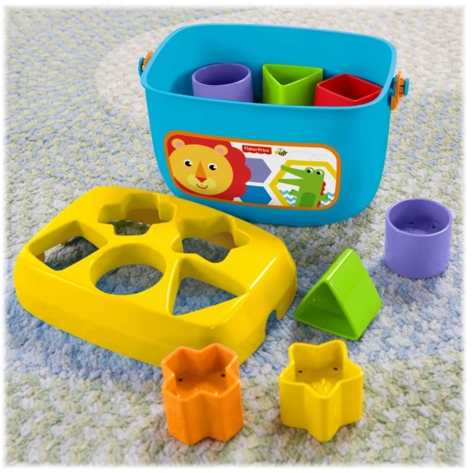 Mattel Fisher Price Pirmieji kūdikio blokeliai