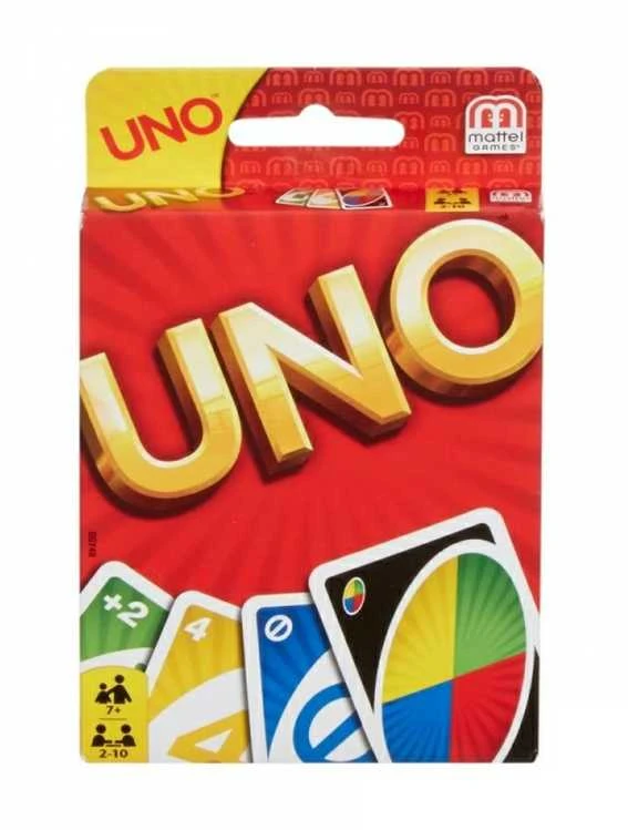 MATTEL GAMES kortų žaidimas UNO, W2085