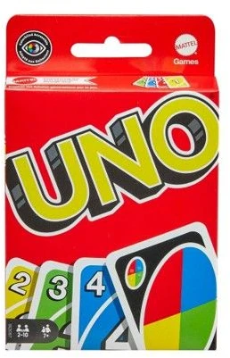 MATTEL GAMES kortų žaidimas UNO, W2085