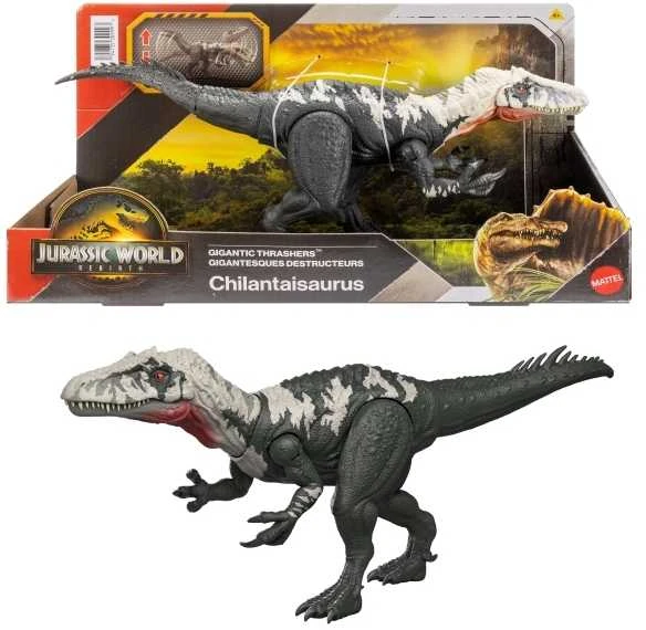 Mattel WORLD Juros periodo pasaulio atgimimo figūrėlė Dinozauras Chilantaisaurus 35 cm