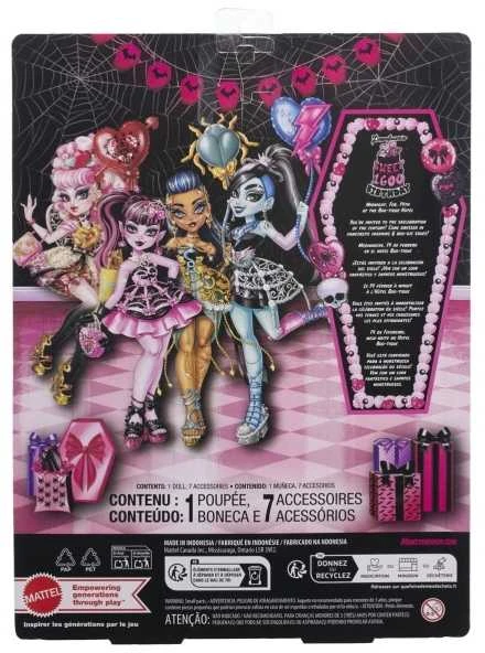 Mattel MONSTER HIGH SWEET BIRTHDAY lėlė – Kleo (JBG76)