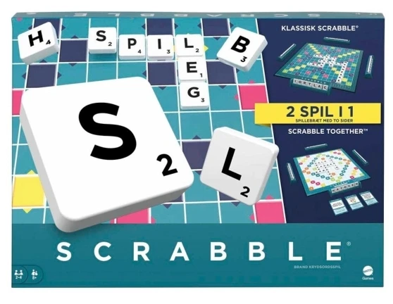 Mattel „Scrabble ORIGINAL“ Danija