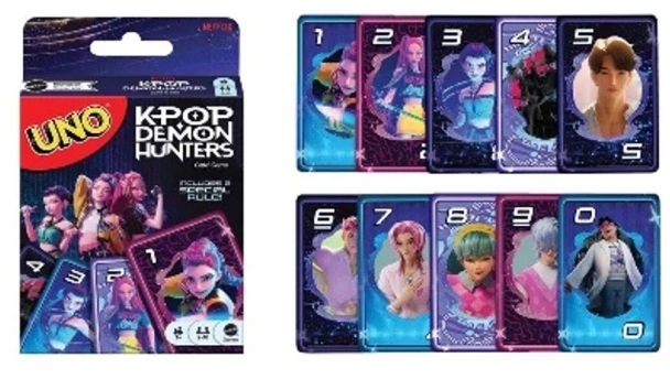 UNO kortos KPOP Demon Hunters
