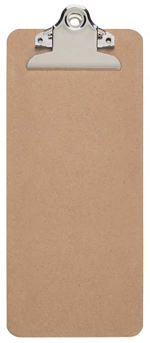 ZEP MAUL Klemmbrett MAULbill, 28x11,5x3 cm, Hartfaser holz
