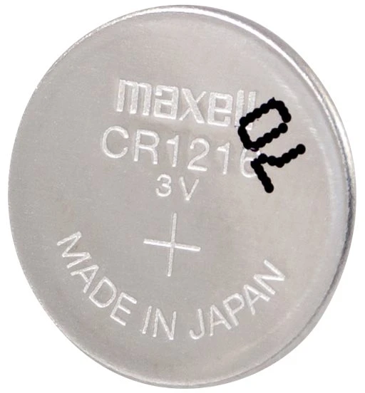 Baterija - Maxell CR1216 3V 25mAh Monetos Elementas