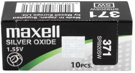 Maxell SR920SW baterijų pakuotė